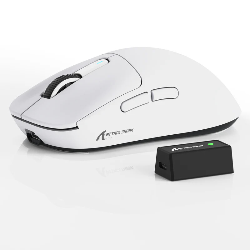Бездротова ігрова миша Attack Shark X3 Pro Wireless 8K з сенсором PixArt 3395 